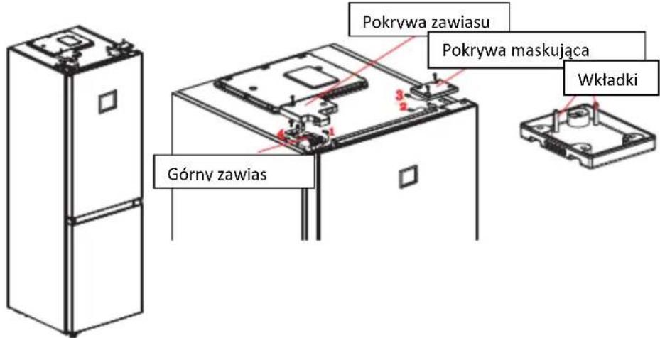 MIDEA HD-450RWEN - Zmiana kierunku otwierania drzwi - 11