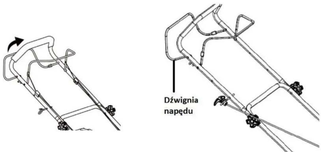 Dźwignia napędu