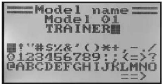 Model name Model 01 TRAINER !''#$%&' ()*+,-./ 0123456789:;<=>? @ABCDEFGHIJKLMNOPQRSTUVWXYZ![]kmno ==>