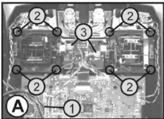 Reely HT-6 - c) Zmiana funkcji dźwigni gazu - 1
