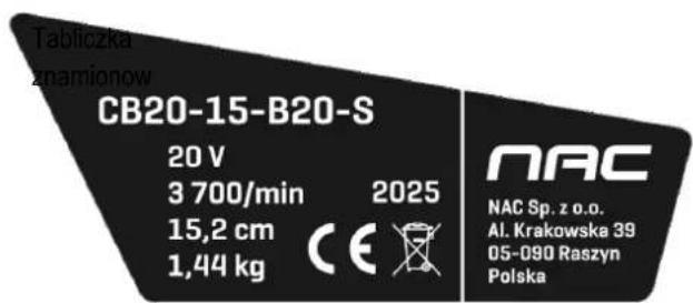 NAC CB20-15-B20-S - Inne oznaczenia na maszynie - 1