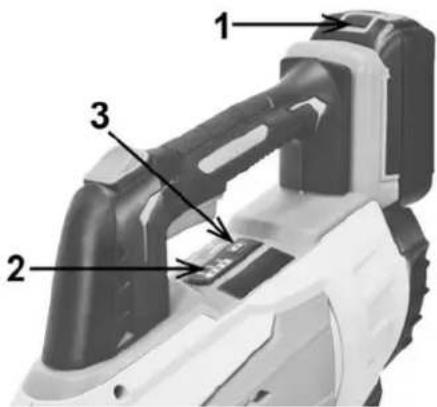 NAC BB20-B40-S - Montaż akumulatora - 1