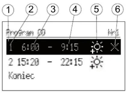 KOSPEL HPM2.Z-23 - HARMONOGRAM DOBOWY: - 1