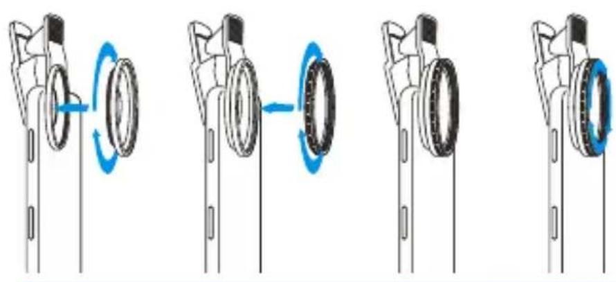 APEXEL APL-37UV-7G - Dla filtrów 52 mm (APL-52UV-7F/APL-52UV-7G) - 1