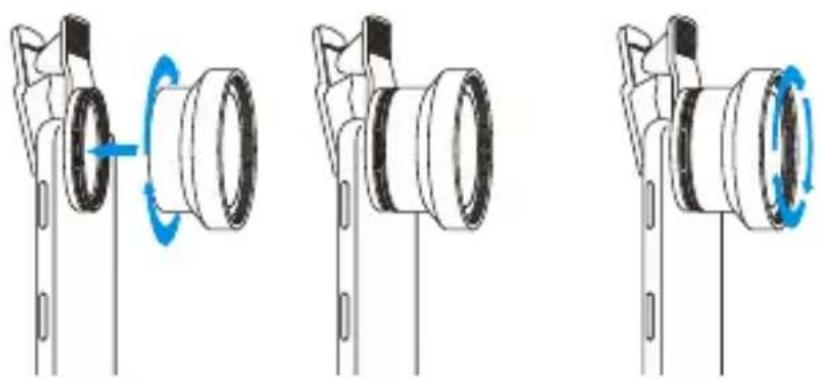 APEXEL APL-37UV-7G - Do obiektywu szerokokątnego 0,45x i zestawu filtrów 37 mm - 1