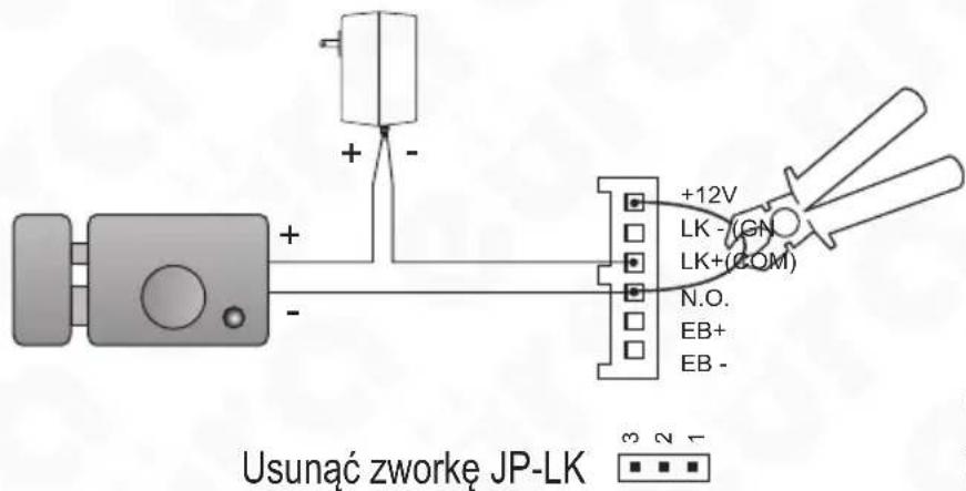 Eura VMA-27A5 - SCHEMATY PODŁĄCZENIA RYGLA - 3