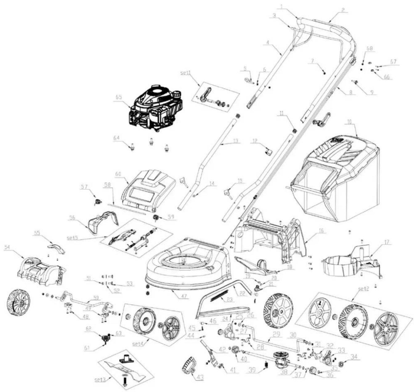 NAC LS46-139L-S-L-JR - SCHEMAT ZŁOŻENIOWY URZĄDZENIA - 1