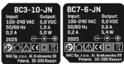 NAC TA36-B15-JN - Inne oznaczenia na maszynie - 2
