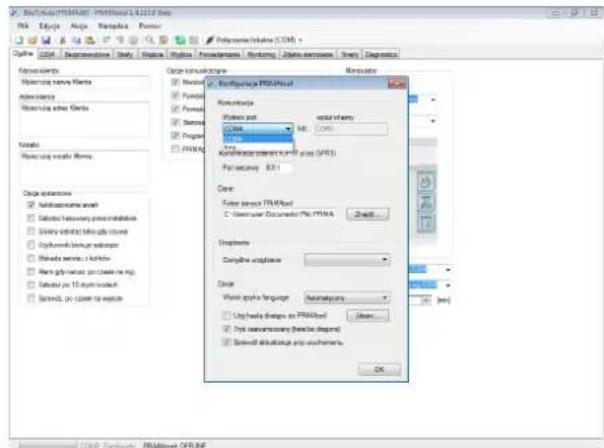 Configuration PRM/MSR - PRM/MSR 1.0.13.12.0 File Edit View Insert Modify Window Help Polytechnic Inhibitor (COM) Options Parameters Monitoring name: Kanta Parameters Monitoring name: Kanta Notes: Monitoring mode: Kanta Open waveform spectrum Configuration PRM/MSR Keterangan Windows port color of empty Color OK Cancel Preview Kategorie: Windows port (SPB) Par color: 87.1 Name: Filter aspect PUL/PSB C:\Users\Documents\Pro.PRM Browse... Universe Combinar appearance Color Wise alpha language Automatics Log body shapes in PRM/MSR Type recombinant (basic diagram) Spread background properties... OK COM/ Zandemity: PRM/MSR OFFLINE