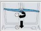 BOSCH SBE26AX00E - Czyszczenie ramion spryskujących - 1