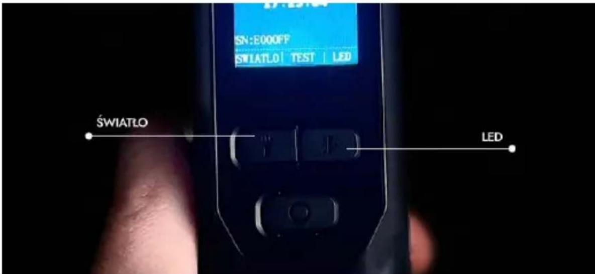 ALCOLIFE F8 - FUNKCJE MENU - 1
