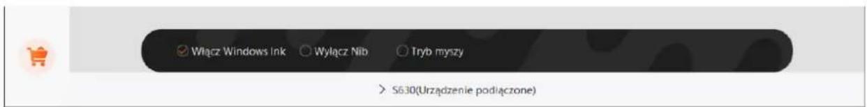 Włącz Windows Ink Wyłącz Nib Tryb myszy > S630(Urzadzenie podłączone)