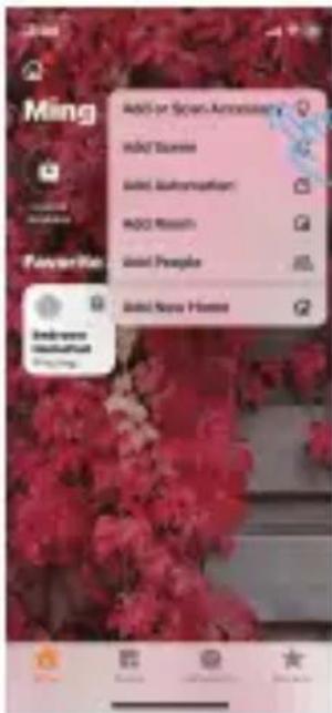 Add or Scan Accessories Add Sources Add Automation Add Search Add People Add News Home