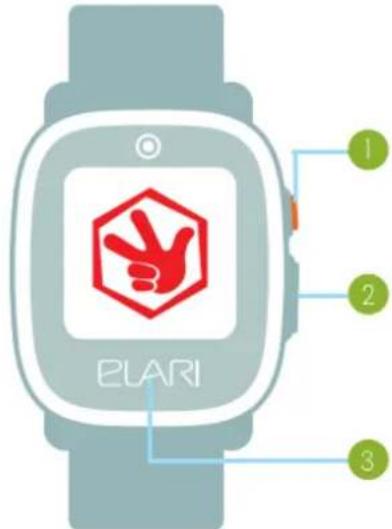 Elari KidPhone FixiTime 3 - Opis urządzenia: - 1