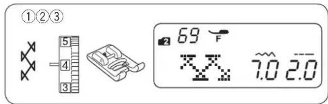 JANOME 5270QDC - Ścieg krzyżykowy - 1