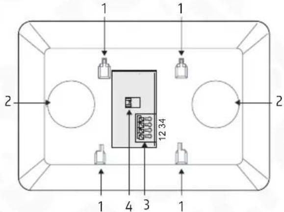 Eura VDA-78A3 - BUDOWA I INSTALACJA WIDEODOMOFONU .... 3 - 2