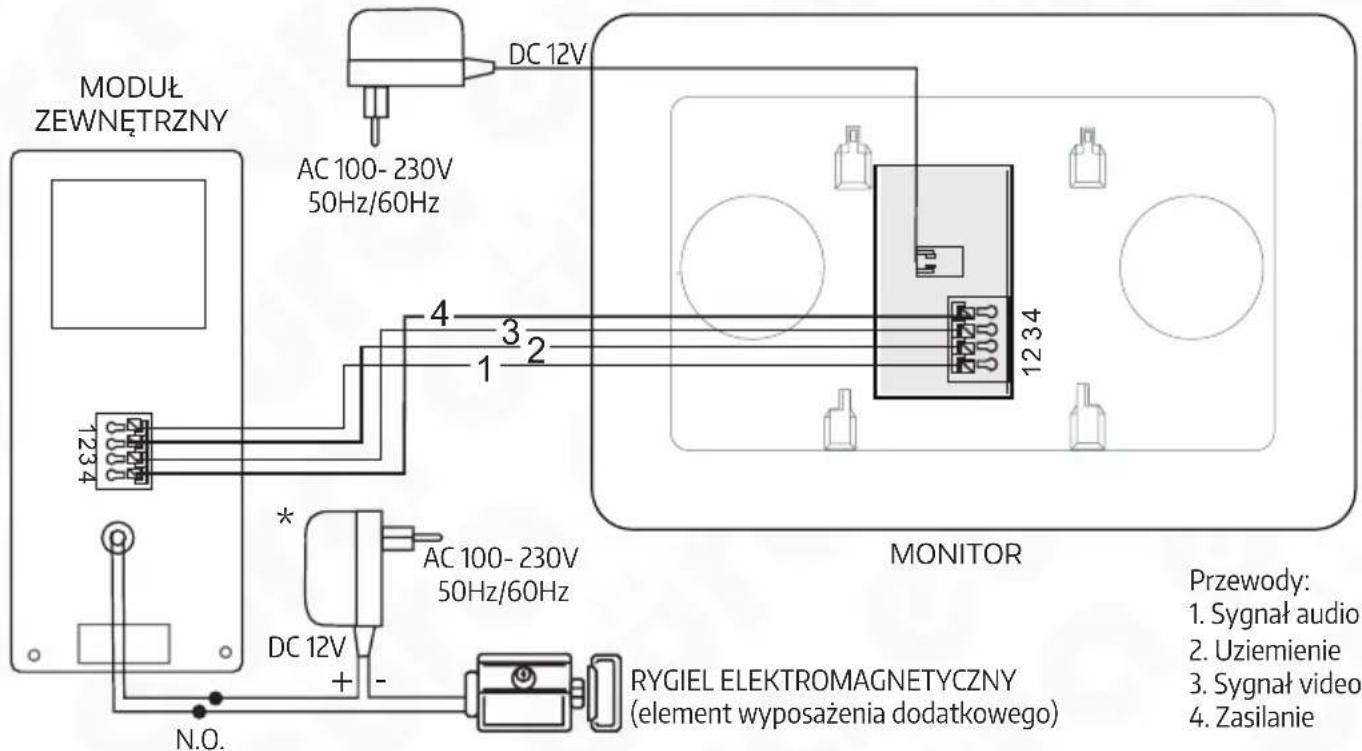Eura VDA-78A3 - SCHEMAT POŁĄCZEŃ - 1