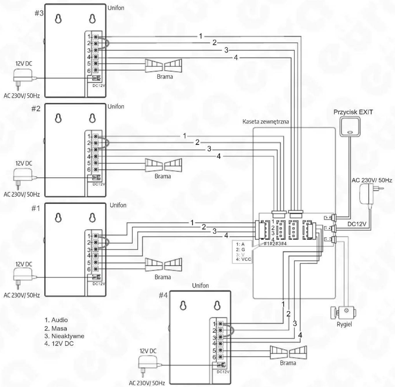 Eura ADP-62A3 - SCHEMAT POŁĄCZENIOWY - 1