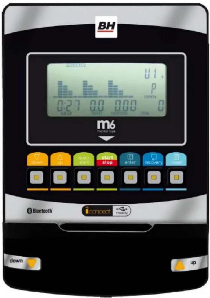 BH FITNESS Crystal G2383N - WYŚWIETLACZ - 1