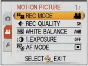 PANASONIC Lumix DMC-FT1EG-G - Setting the Menu - 5