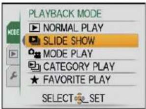 PANASONIC Lumix DMC-FT1EG-G - Press [▶] and then press [MENU/SET]. - 2