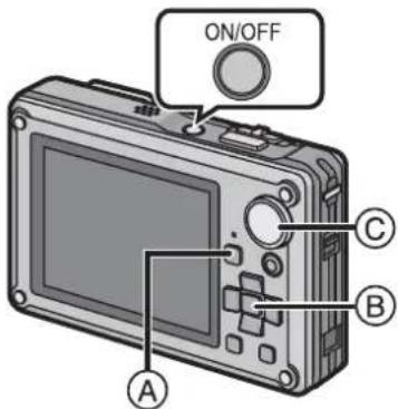 PANASONIC Lumix DMC-FT1EG-G - Set the mode dial to [☐]. - 1