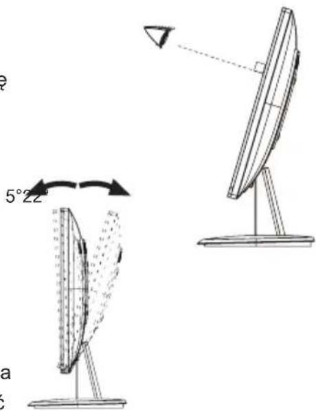 IIYAMA ProLite E2083HSD-B1 - REGULACJA KATA WIDZENIA : ProLite E2083HSD - 1