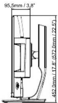 IIYAMA G-MASTER GB3266QSU-B1 - WYMIARY - 2