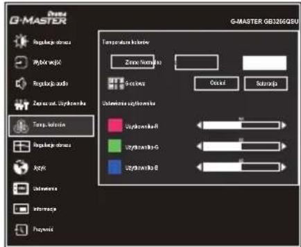 IIYAMA G-MASTER GB3266QSU-B1 - Temp. kolorów \* Color Settings - 1