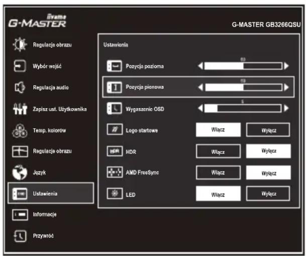 IIYAMA G-MASTER GB3266QSU-B1 - OBSŁUGA MONITORA - 2