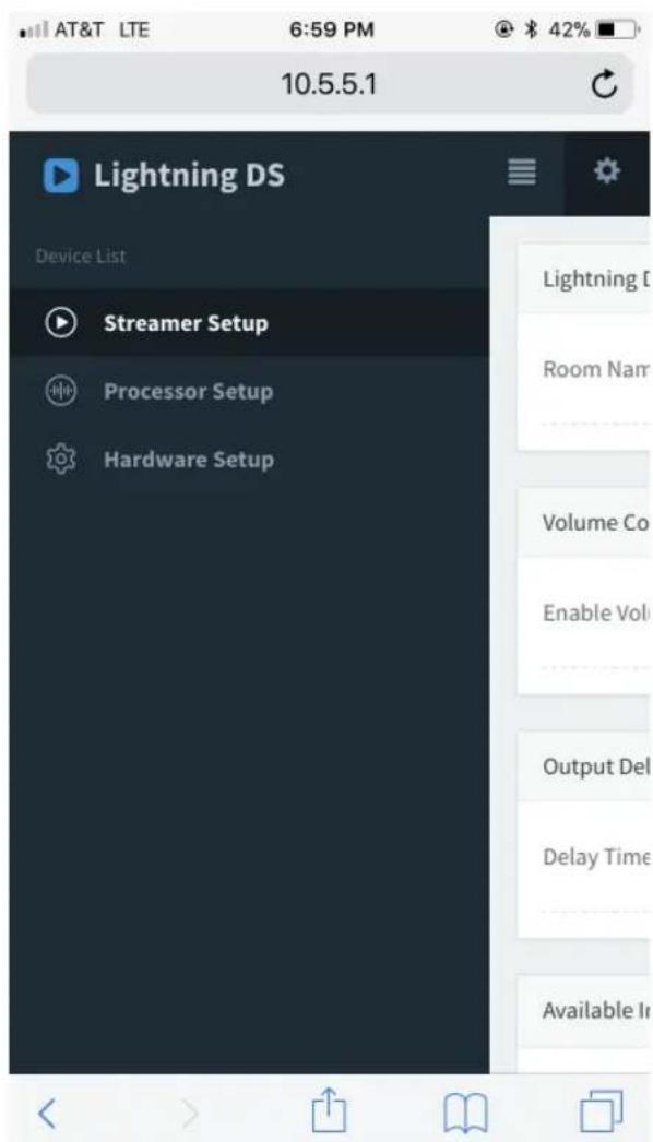 AURALiC Aries G1.1 - - Używając interfejsu Lightning web control - 5