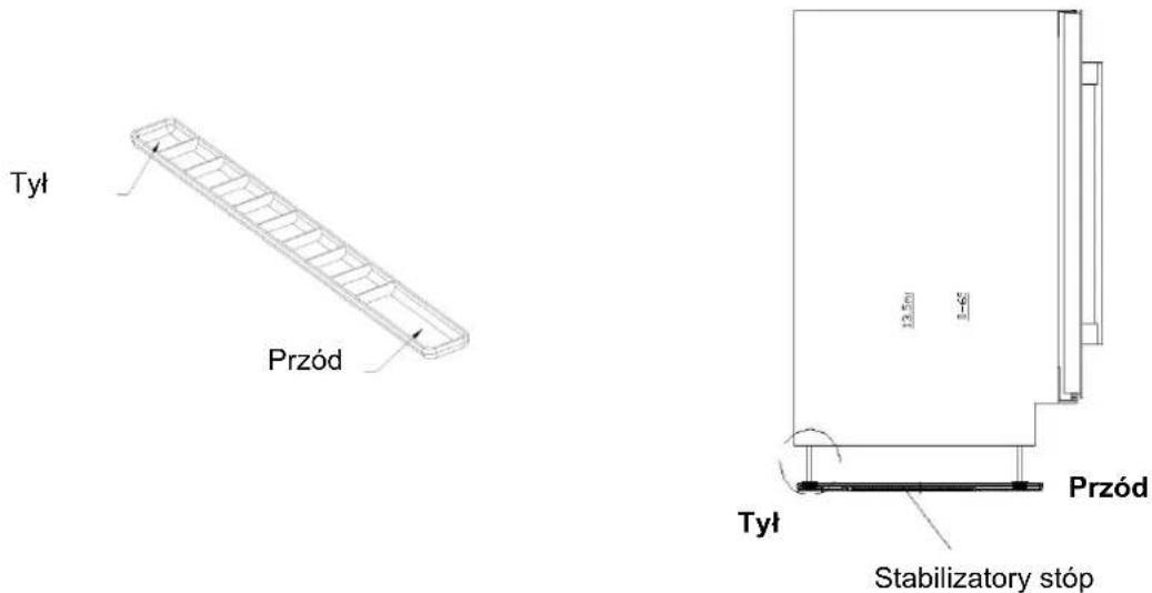 Tyl Przód 12,5m 3+6 Tyl Przód Stabilizatory stóp
