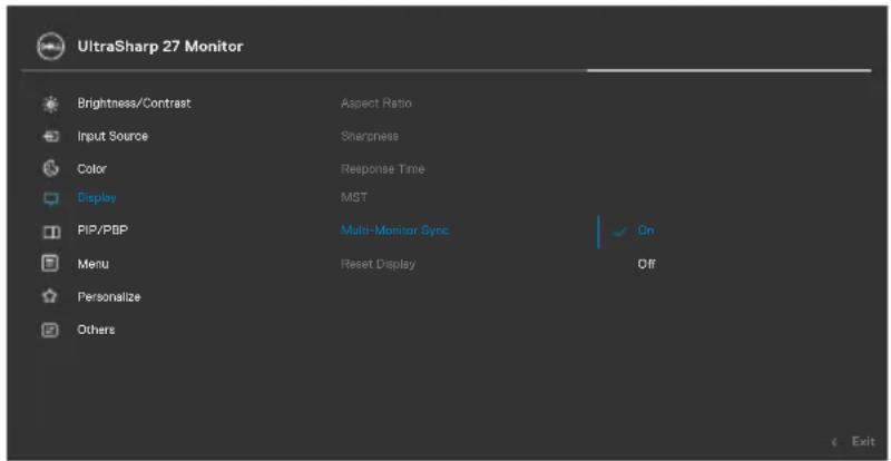 DELL UltraSharp U2724D - UWAGA: MMS nie jest obsługiwana przez interfejs HDMI. - 1