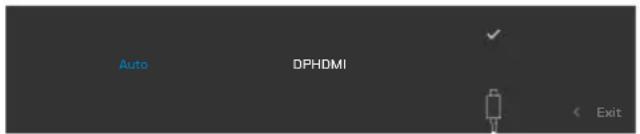 DELL UltraSharp U2724D - Komunikaty ostrzeżeń OSD - 5