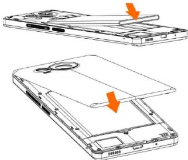 MaxCom MS601 - Instalacja akumulatora - 1