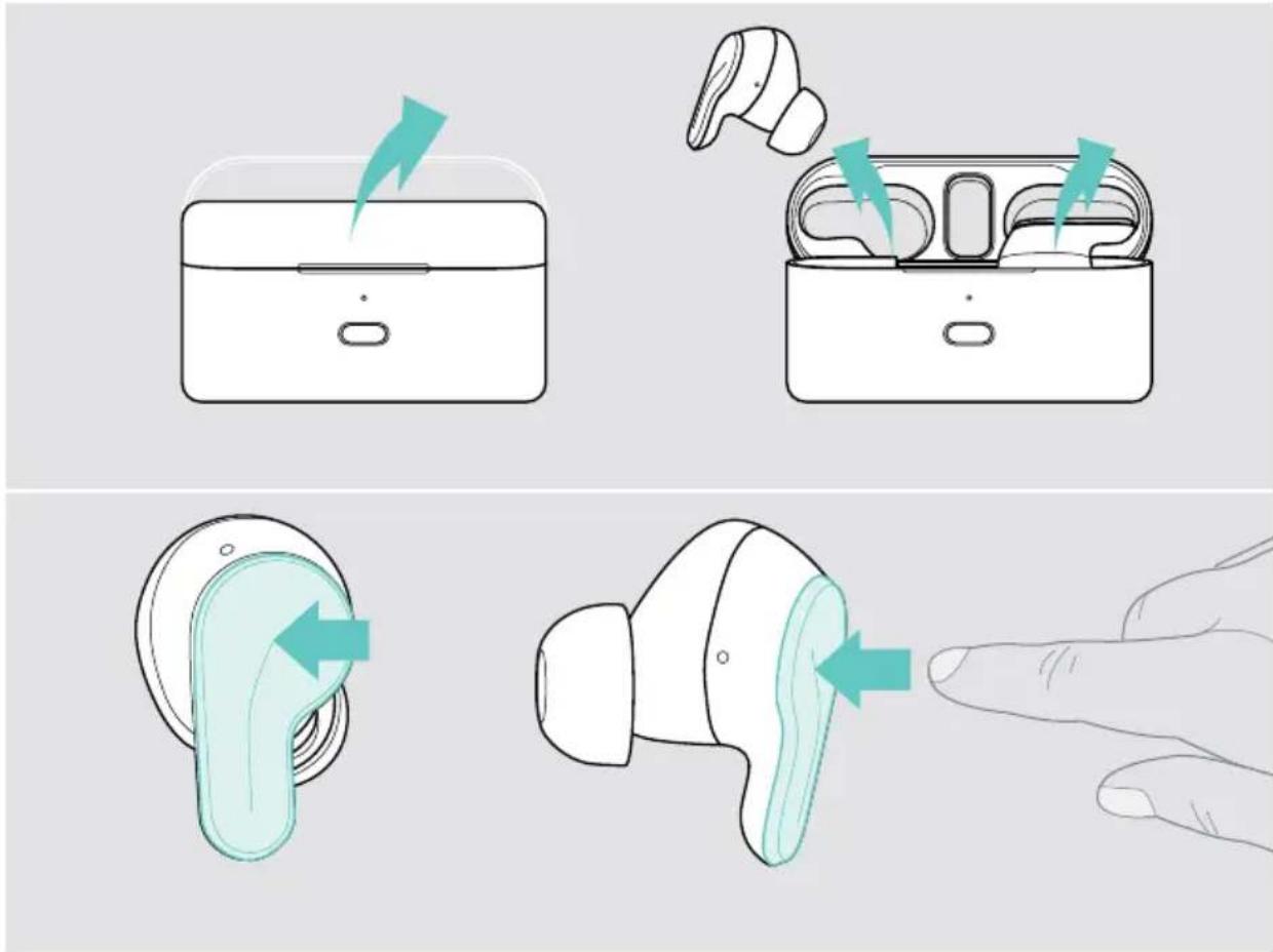 SENNHEISER ADAPT E1 - Pierwsze kroki - 1
