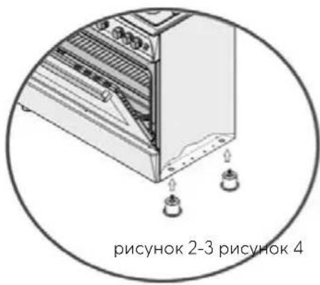 MPM 56-KRM-14 - УСТАНОВКА НОЖЕК ДУХОВОГО ШКАФА - 1