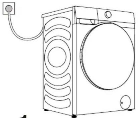 GORENJE WD2PA964ADT - WŁĄCZANIE PRALKO-SUSZARKI - 1