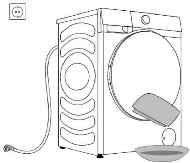 GORENJE WD2PA964ADT - CZYSZCZENIE ZEWNETRZNYCH CZĘŚCI PRALKO- SUSZARKI - 1