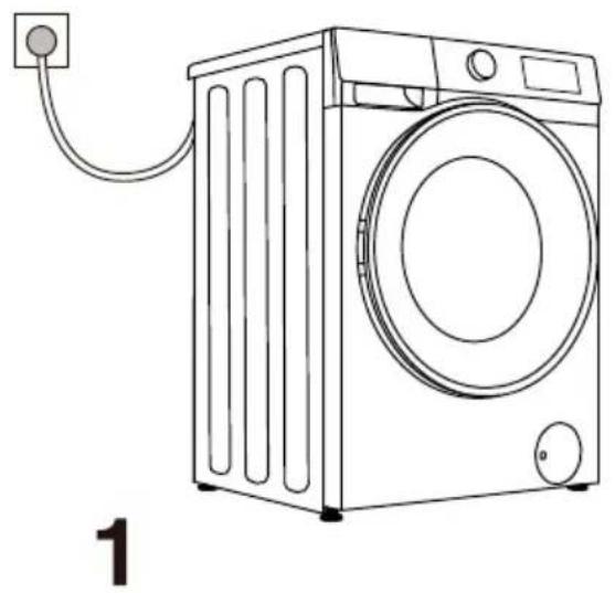 GORENJE W3NGPI72SBS/PL - WŁĄCZANIE PRALKI - 1