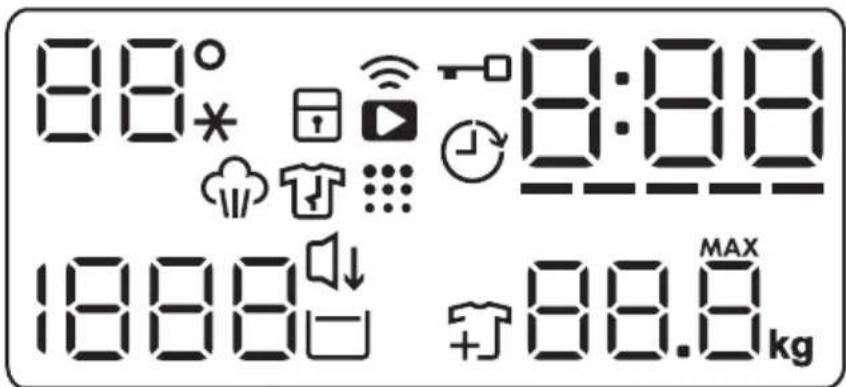 ELECTROLUX SteamCare 700 EW7F4496PQ - Wyświetlacz - 1