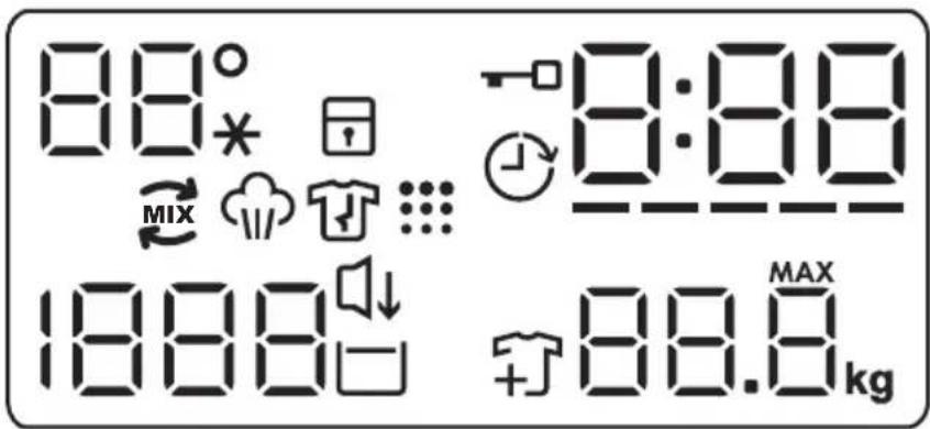 ELECTROLUX UltraCare 800 EW8F4697P - Wyświetlacz - 1
