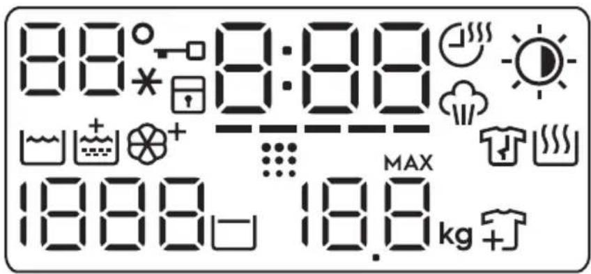ELECTROLUX SteamCare 700 EW7W4692P - Wyświetlacz - 1