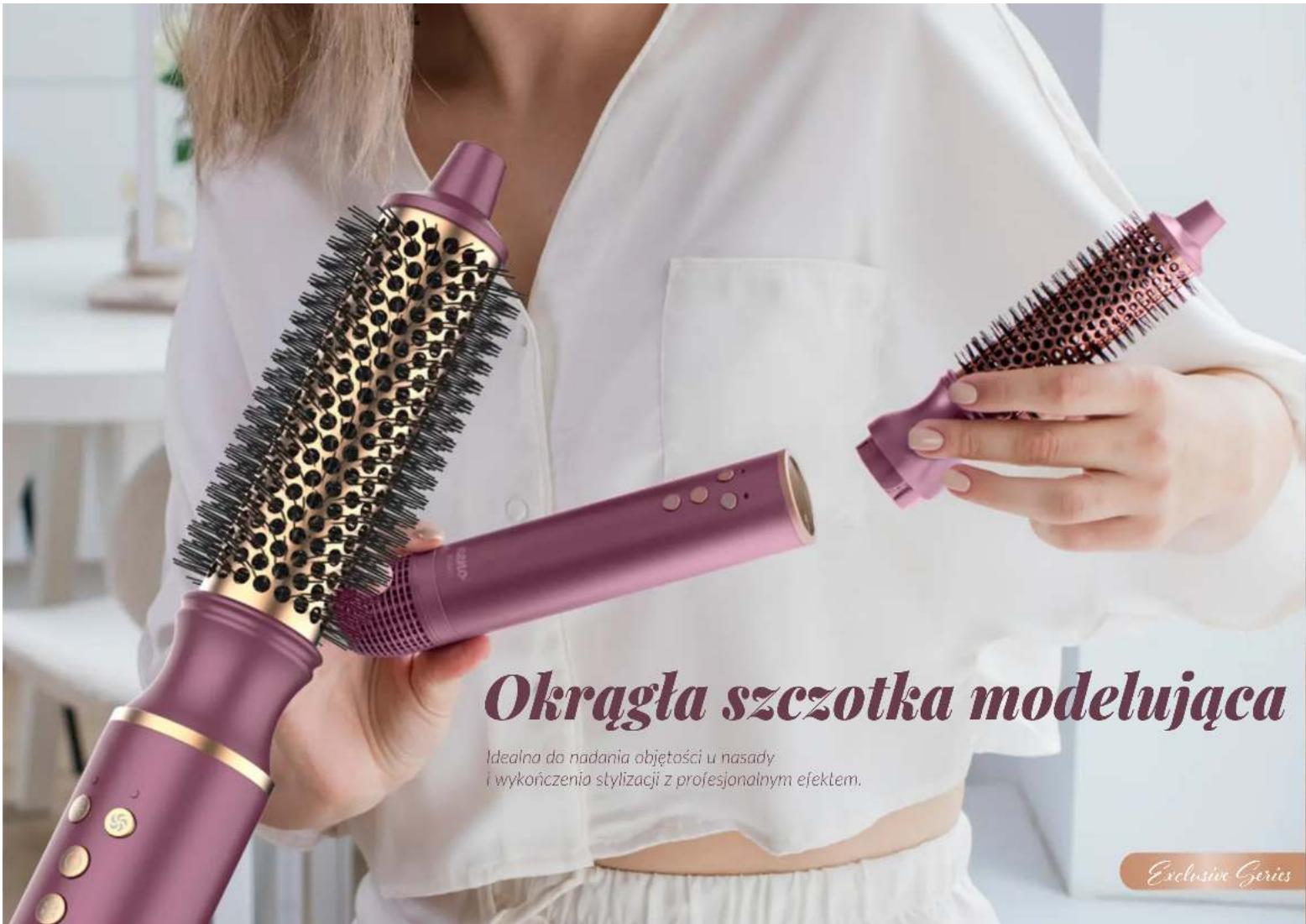 Neno Beauty Vio - Nasadka do stylizacji loków z regulacją kierunku nawiewu - 1