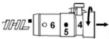 1HL 6 5 4 →