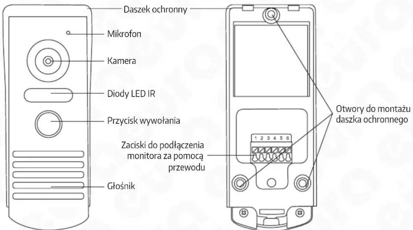 Eura VDP-75A3 - BUDOWA KASETY ZEWNETRZNEJ - 1