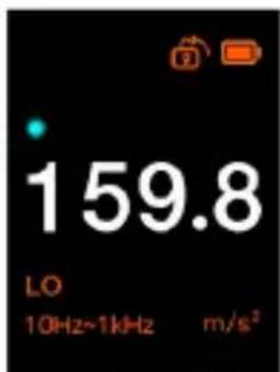 159.8 LO 10Hz~1kHz m/s²