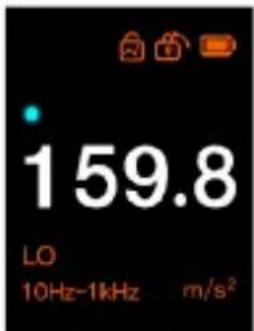 159.8 LO 10Hz~1kHz m/s²