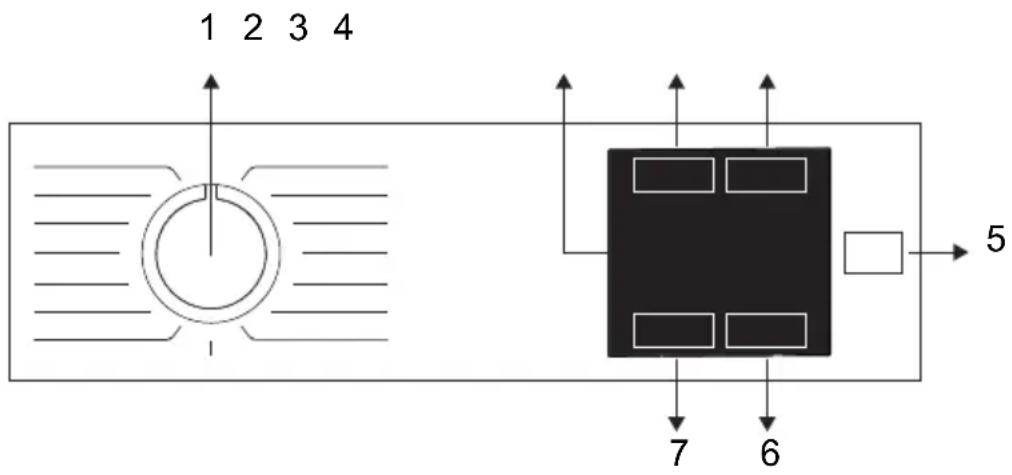 BEKO BM3WFSU39415WBDC - Panel kontrolny - 1