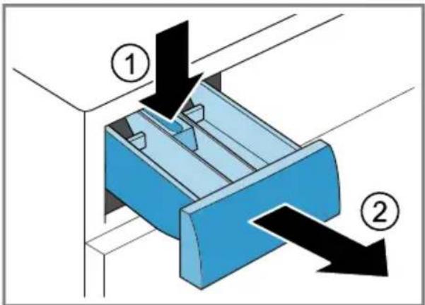 BOSCH WGB2440EPL - Wkładanie dozownika - 1
